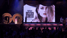 Amber Heard Amber Herd GIF - Amber Heard Amber Herd Amber Heard Award GIFs