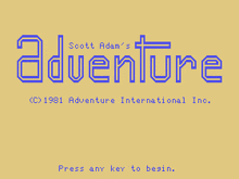 scott adam 's adventure 1981 adventure international inc