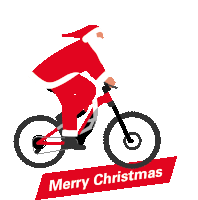 Christmas Xmas Sticker - Christmas Xmas Bike Stickers