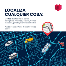 a map with the words localiza cualquier cosa written on it
