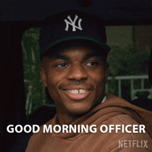 Good Morning Officer Vince Staples GIF - Good Morning Officer Vince Staples The Vince Staples Show GIFs