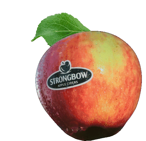 Strongbow Apple Cider Sticker - Strongbow Apple Cider Refreshing By Nature Stickers