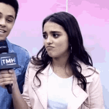 Maia Reficco Interview GIF - Maia Reficco Interview Touched GIFs