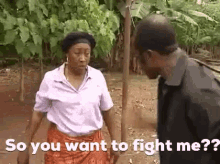 Nollywood So You Want To Fight Me GIF