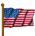 Us Flag American Flag Sticker - Us Flag American Flag Waving Stickers