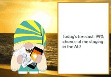 Gnome Weather GIF - Gnome Weather Today'S Forecast GIFs