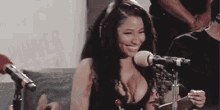 Nicki Minaj Smiling GIF - Nicki Minaj Smiling Wait What GIFs