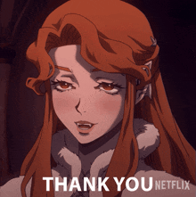 thank you lenore castlevania thanks thank you so much