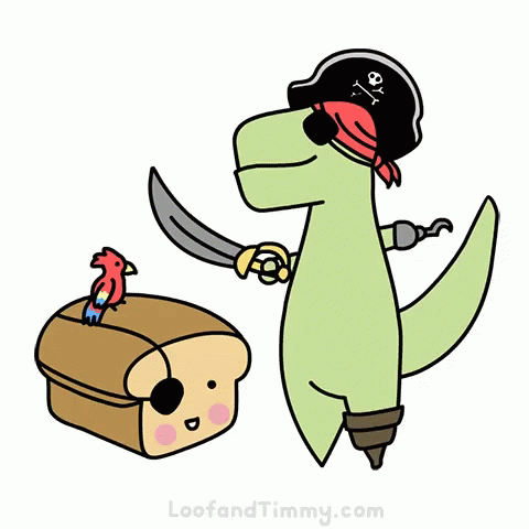 Loof And Timmy Pirates GIF - Loof And Timmy Pirates Dinosaur GIFs