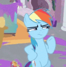 Rainbow Dash Mlp Rainbow Dash GIF - Rainbow Dash Mlp Rainbow Dash My Little Pony Rainbow Dash GIFs