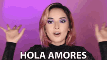 Hola Mis Amores Laura Sanchez GIF - Hola Mis Amores Laura Sanchez Hola GIFs