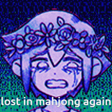 Omori Mahjong GIF - Omori Mahjong Lost A Game GIFs