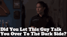Station19 Andy Herrera GIF - Station19 Andy Herrera Did You Let This Guy Talk You Over GIFs
