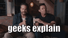 Geeks Explain Nerd Guys GIF - Geeks Explain Nerd Guys Cool Story GIFs
