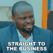 Straight To The Business Kbrown GIF - Straight To The Business Kbrown Kingsley GIFs