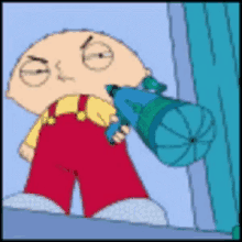 Stewie Griffin Family Guy GIF - Stewie Griffin Family Guy Gun GIFs