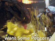 Godzilla Popcorn GIF - Godzilla Popcorn GIFs