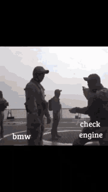 Bmw Check Engine Knife Training GIF