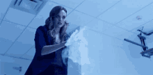 Danielle Panabaker Cold Hands GIF