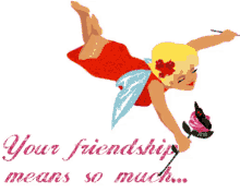 Friendship Your Friendship Means So Much GIF