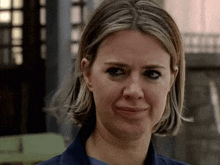 Abi Smiling While Side Eyeing In Coronation Street Corrie GIF - Abi Smiling While Side Eyeing In Coronation Street Corrie Coronation Street GIFs