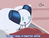 Robotboy Bing Chilling GIF - Robotboy Bing Chilling Bed GIFs