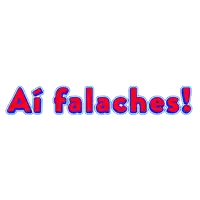 a red and blue logo that reads ai falaches