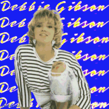 Debbie Gibson Deborah Gibson GIF - Debbie Gibson Deborah Gibson 1980s GIFs