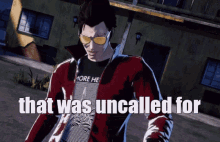 No More Hero No More Heroes GIF - No More Hero No More Heroes That Was Uncalled For GIFs