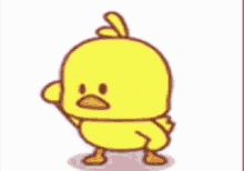 duck cartoon dancing