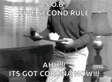 Coronavirus Funny GIF - Coronavirus Funny Five Secod Rule GIFs