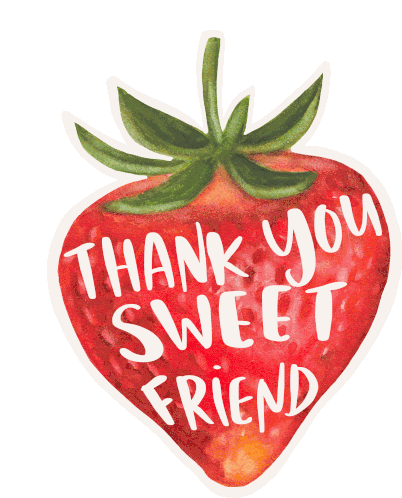 Thank You Colorsnack Sticker - Thank You Colorsnack Sweet Friend Stickers