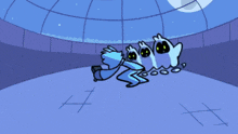 a cartoon drawing of a cat with a briefcase