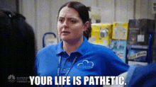Superstore Dina Fox GIF - Superstore Dina Fox Your Life Is Pathetic GIFs