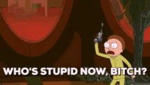 Rick Morty Stupid GIF - Rick Morty Stupid Whos Stupid GIFs