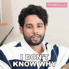 I Don'T Know Why Siddhant Chaturvedi GIF - I Don'T Know Why Siddhant Chaturvedi Pinkvilla GIFs