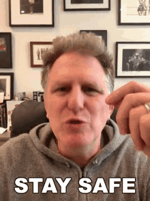 Stay Safe Michael Rapaport GIF