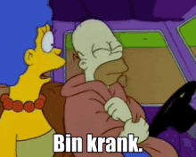 Homer Ist Krank GIF - Krank Fieber Krankheit GIFs