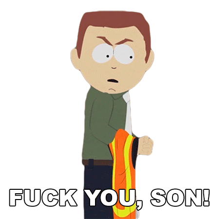 Fuck You Son Stephen Stotch Sticker - Fuck You Son Stephen Stotch South Park Stickers