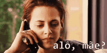 Alomae Atende Telefone Celular Triste GIF - Hello Mom Pick Up Telephone GIFs