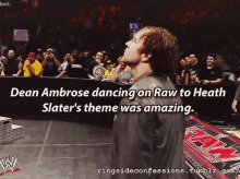 Dean Ambrose Dancing GIF - Dean Ambrose Dancing Raw GIFs