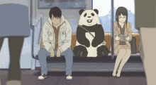 Anime Panda GIF - Anime Panda Train GIFs