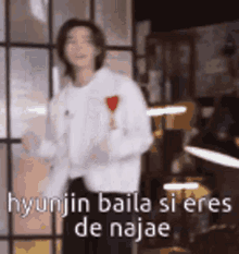 Hyunjin Reaction Hyunjin Najae GIF - Hyunjin Reaction Hyunjin Najae GIFs