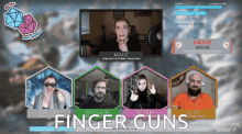 Katie Wilson Finger Guns GIF - Katie Wilson Finger Guns Dragons And Things GIFs