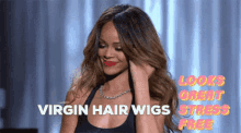 Virgin Hair Wigs Virgin Human Hair Wigs GIF - Virgin Hair Wigs Virgin Human Hair Wigs Virgin Hair Lace Front Wigs GIFs