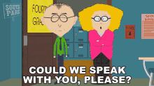 could we speak with you please principal victoria mr mackey south park s12e5