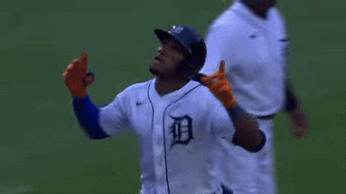 Detroit Tigers Andy Ibanez GIF - Detroit tigers Andy ibanez Tigers -  Discover & Share GIFs
