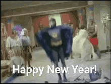 dancing batman new year