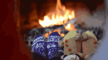 Warm Christmas Sock GIF
