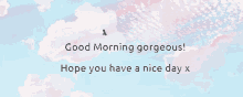 Good Morning Gorgeous Hope You Have A Nice Day GIF - Good Morning Gorgeous Hope You Have A Nice Day GIFs